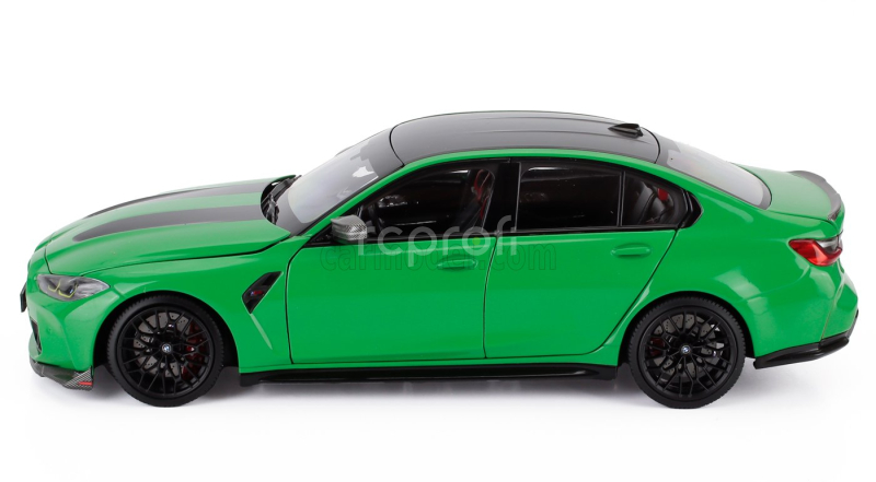 Minichamps BMW 3-series M3 Competition Cs (g80) 2024 1:18 Zelená Černá