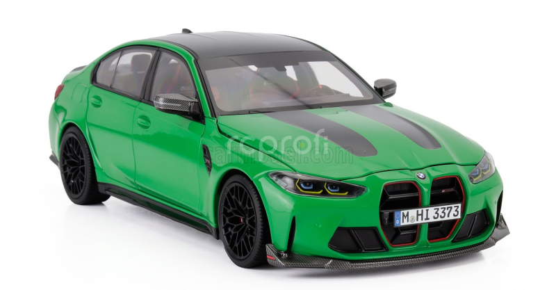 Minichamps BMW 3-series M3 Competition Cs (g80) 2024 1:18 Zelená Černá