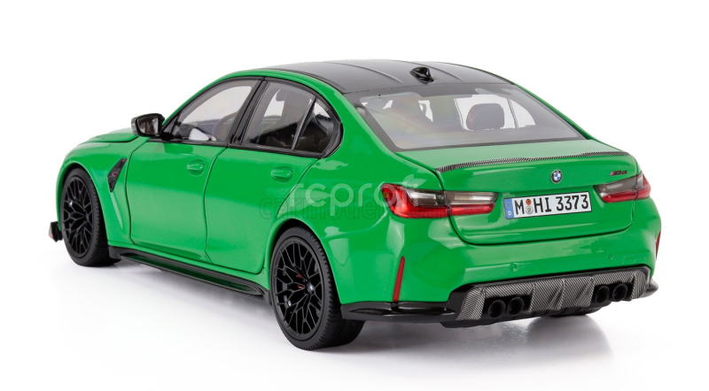Minichamps BMW 3-series M3 Competition Cs (g80) 2024 1:18 Zelená Černá