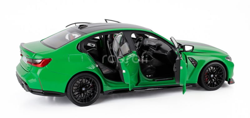 Minichamps BMW 3-series M3 Competition Cs (g80) 2024 1:18 Zelená Černá