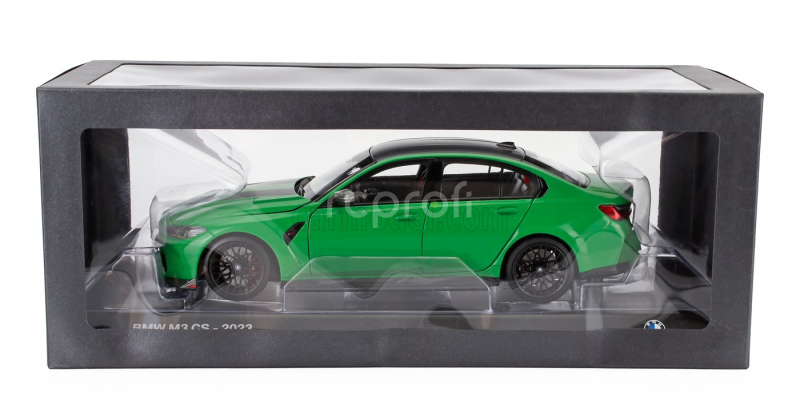 Minichamps BMW 3-series M3 Competition Cs (g80) 2024 1:18 Zelená Černá
