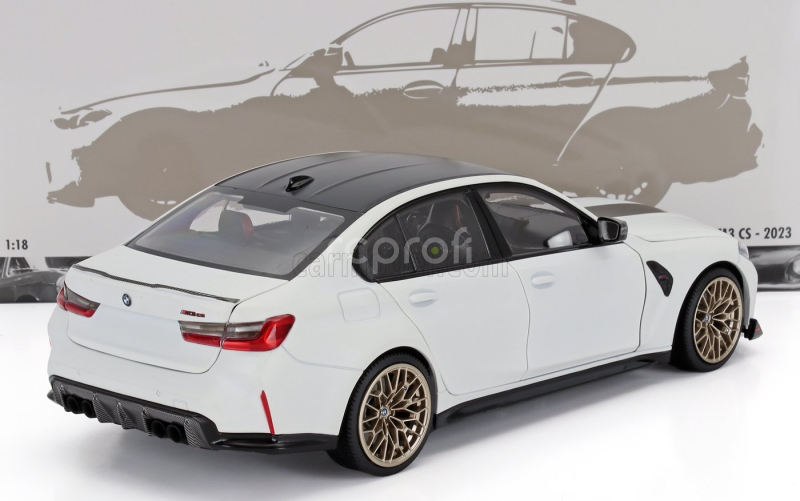 Minichamps BMW 3-series M3 Cs 2023 1:18 Bílá