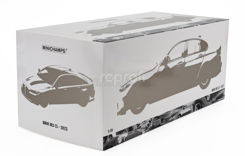 Minichamps BMW 3-series M3 Cs 2023 1:18 Bílá