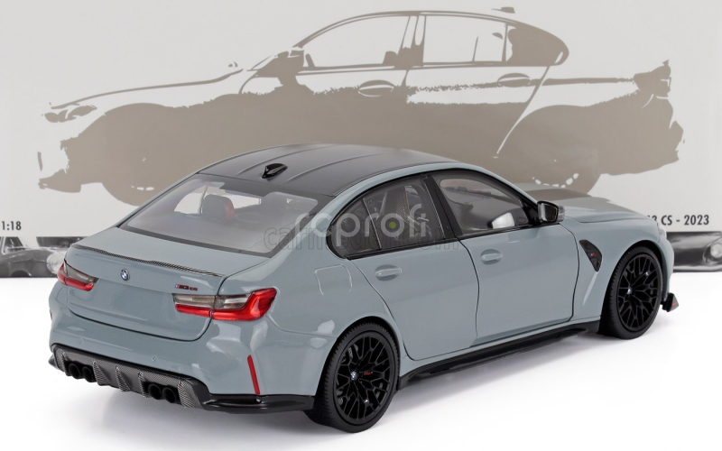 Minichamps BMW 3-series M3 Cs 2023 1:18 Grey Met