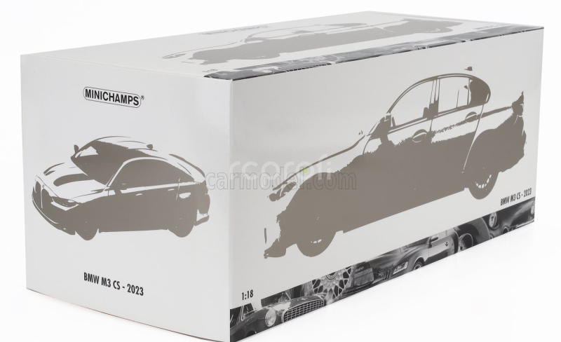 Minichamps BMW 3-series M3 Cs 2023 1:18 Grey Met