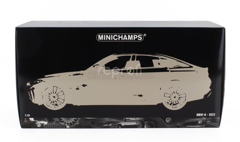 Minichamps BMW 4-series I4 M50 (g26) 2022 1:18 Blue Met