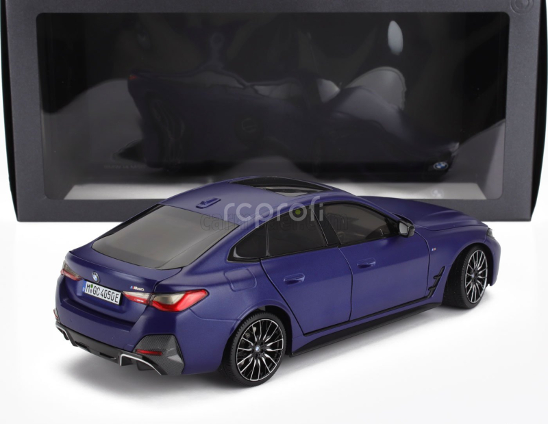 Minichamps BMW 4-series I4 M50 (g26) 2022 1:18 Matt Blue
