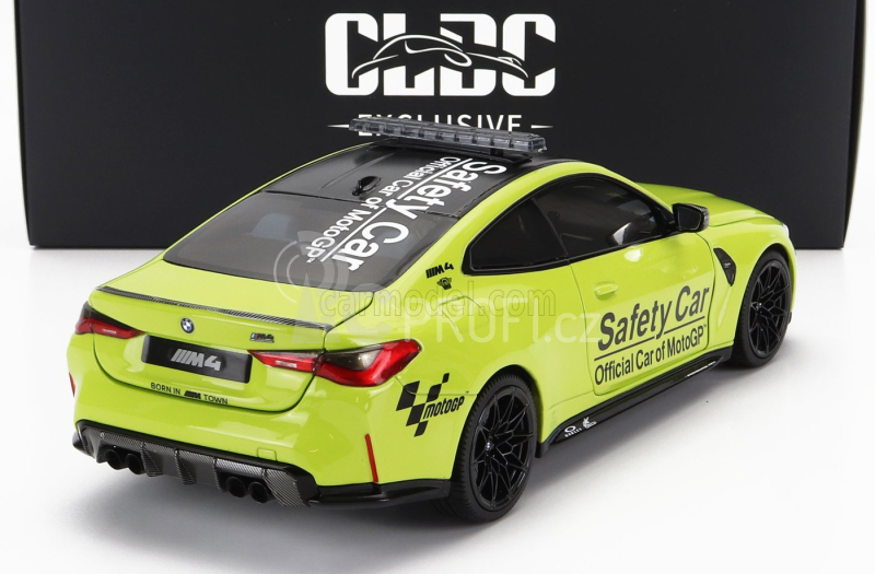 Minichamps BMW 4-series M4 Coupe (g82) Safety Car Motogp Season 2020 1:18 Žlutá