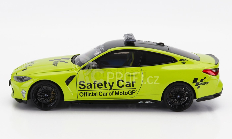 Minichamps BMW 4-series M4 Coupe (g82) Safety Car Motogp Season 2020 1:18 Žlutá