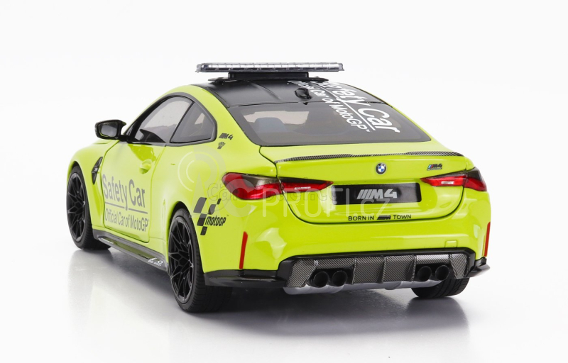 Minichamps BMW 4-series M4 Coupe (g82) Safety Car Motogp Season 2020 1:18 Žlutá