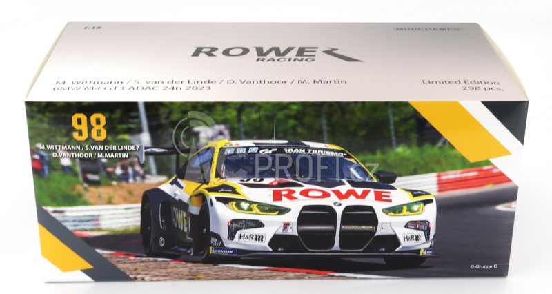 Minichamps BMW 4-series M4 Gt3 Team Rowe Racing N 98 1:18