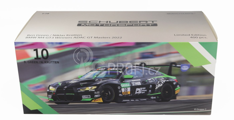 Minichamps BMW 4-series M4 Gt3 Team Schubert Motorsport N 10 1:18, černá