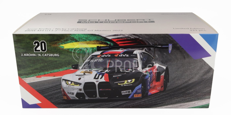 Minichamps BMW 4-series M4 Gt3 Team Schubert Motorsport N 20 1:18