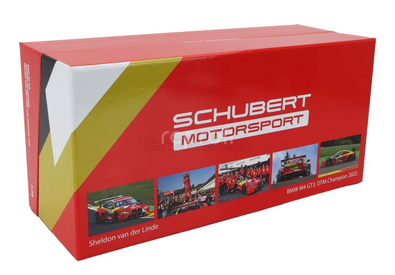 Minichamps BMW 4-series M4 Gt3 Team Schubert Motorsport N 31 Winner Dtm Hockenheim Champion 2022 Sheldon Van Der Linde 1:18 Červená Černá Žlutá