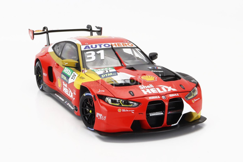 Minichamps BMW 4-series M4 Gt3 Team Schubert Motorsport N 31 Winner Dtm Hockenheim Champion 2022 Sheldon Van Der Linde 1:18 Červená Černá Žlutá