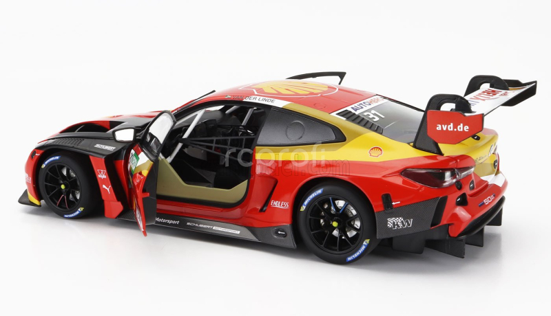 Minichamps BMW 4-series M4 Gt3 Team Schubert Motorsport N 31 Winner Dtm Hockenheim Champion 2022 Sheldon Van Der Linde 1:18 Červená Černá Žlutá