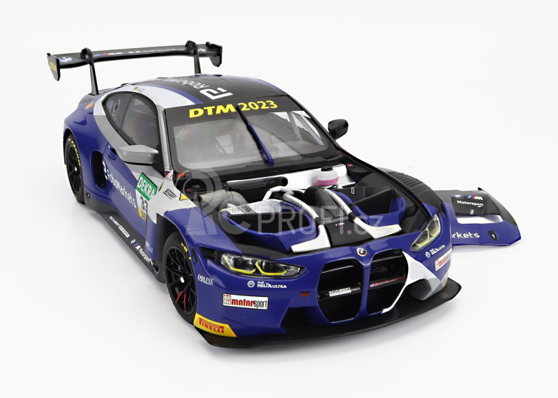Minichamps BMW 4-series M4 Gt3 Team Schubert Motorsport N 33 1:18, modročerná