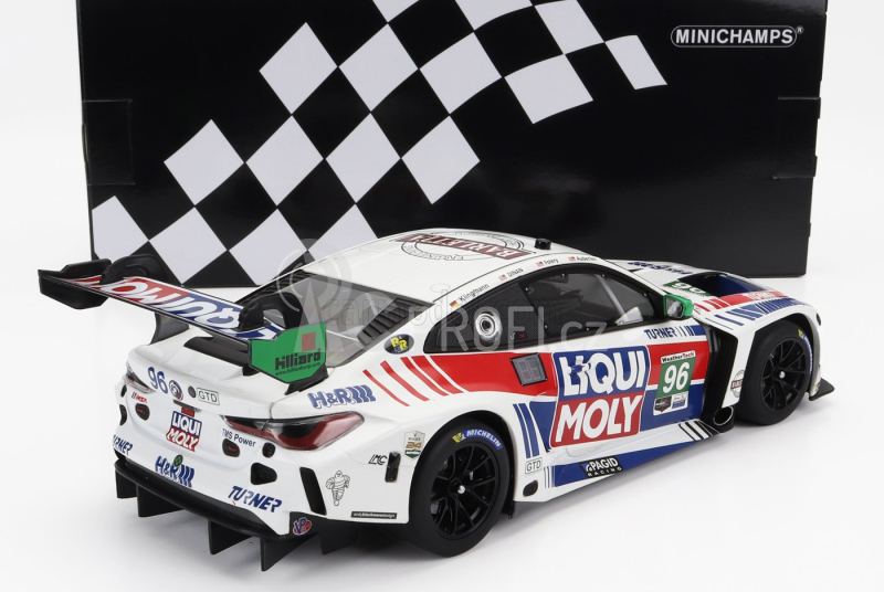 Minichamps BMW 4-series M4 Gt3 Team Turner Motorsport N 96 1:18, bílá
