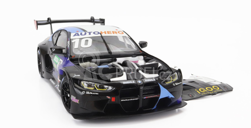 Minichamps BMW 4-series M4 Gt3 Walkenhorst Motorsport N 10 1:18, černobílá
