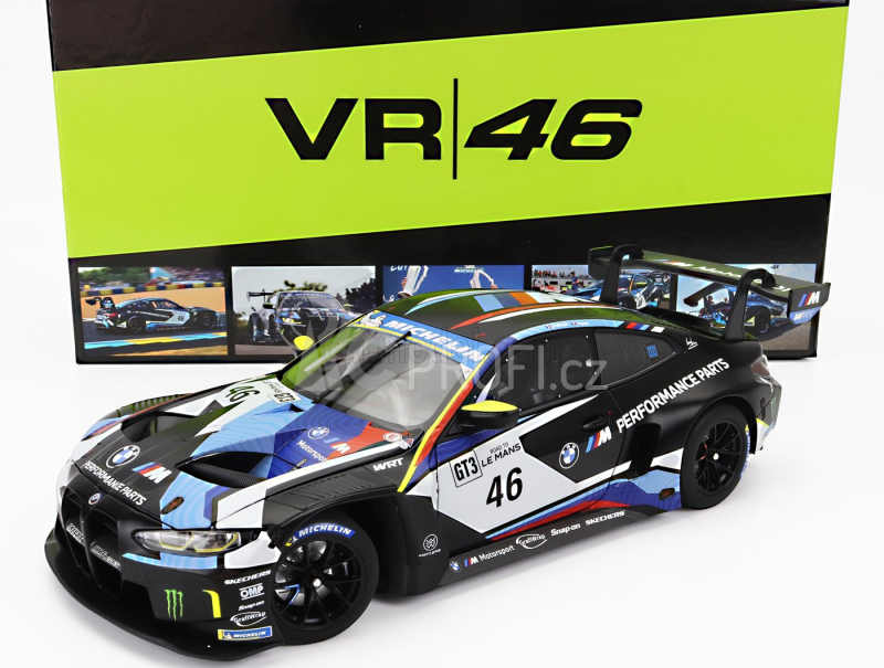 Minichamps BMW 4-series M4 Gt3 Team Wrt N 46 1:18, černá
