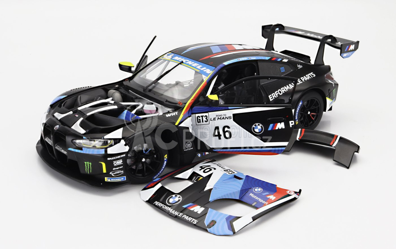 Minichamps BMW 4-series M4 Gt3 Team Wrt N 46 1:18, černá