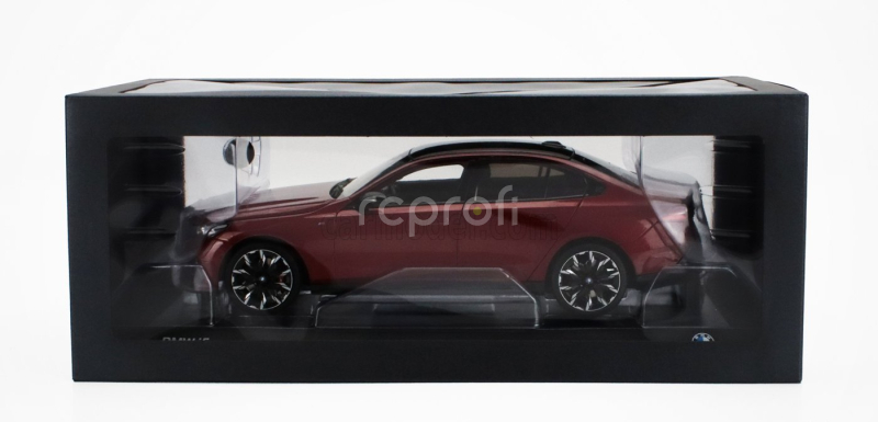 Minichamps BMW 5-series I5 M50 (g60) 2023 1:18 Rosso Fuoco - Červený Met