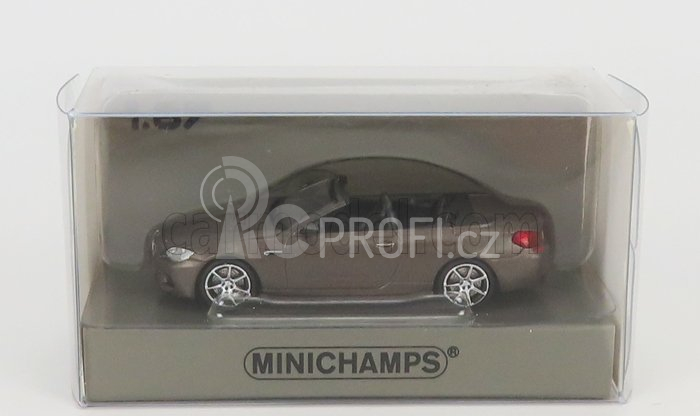 Minichamps BMW 6-series M6 Cabriolet Open (f13) 2015 1:87 Grey Met