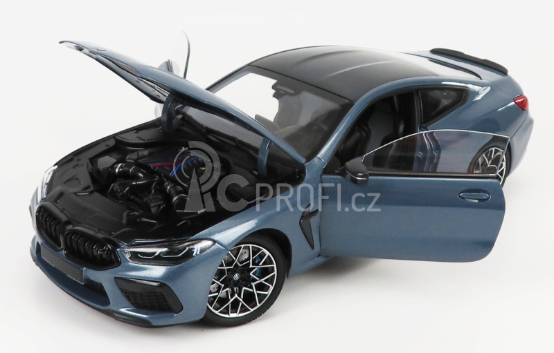 Minichamps BMW 8-series M8 Coupe (f92) 2020 1:18 Světle Modrá Met