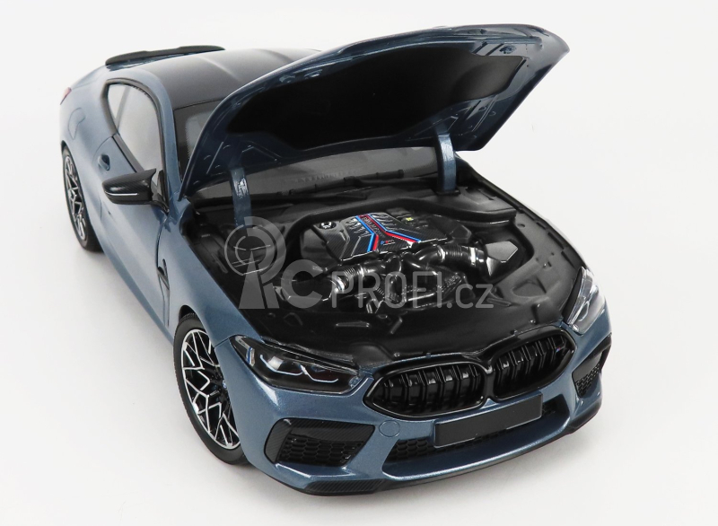 Minichamps BMW 8-series M8 Coupe (f92) 2020 1:18 Světle Modrá Met