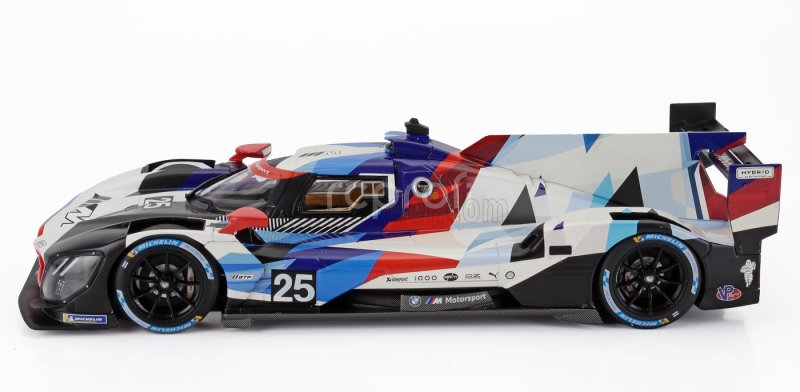 Minichamps BMW M Hybrid Lmdh P66-3 4.0l Turbo V8 Lmdh Presentation Season 2023 1:18 Bílá Modrá Černá