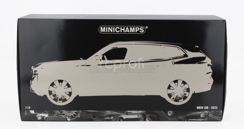 Minichamps BMW X-series Xm (g09) 2023 1:18 Matt Black Red