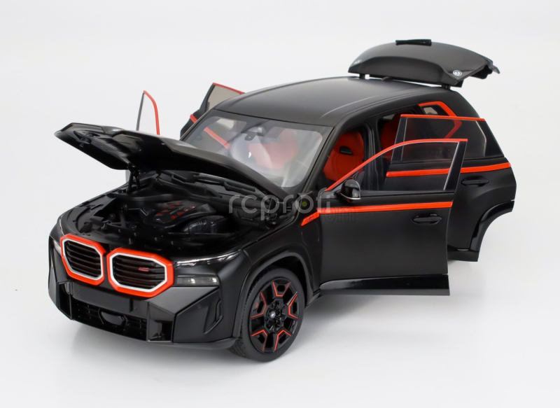 Minichamps BMW X-series Xm (g09) 2023 1:18 Matt Black Red