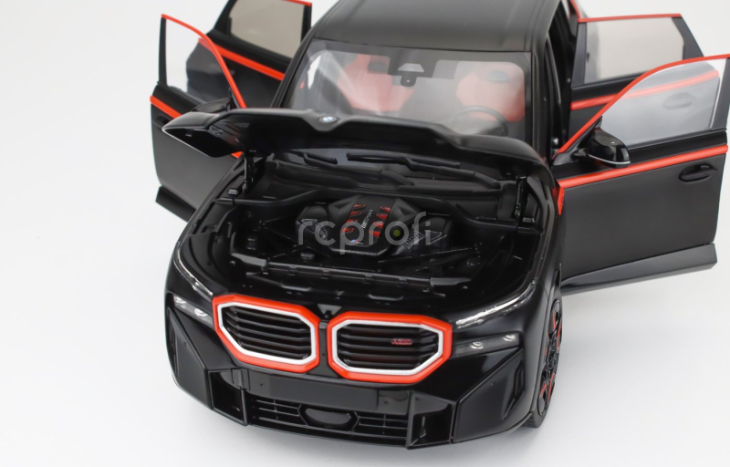 Minichamps BMW X-series Xm (g09) 2023 1:18 Matt Black Red