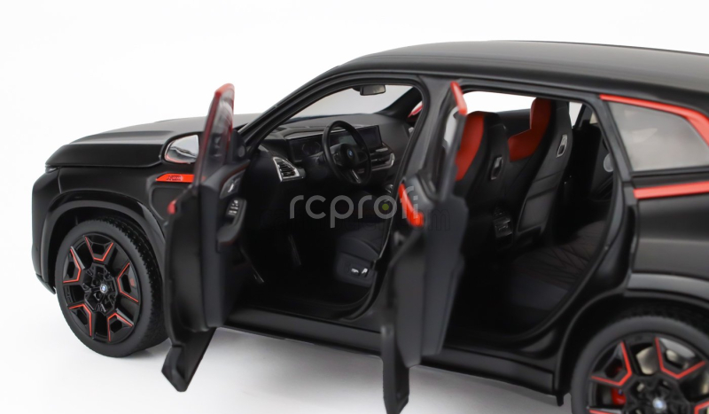 Minichamps BMW X-series Xm (g09) 2023 1:18 Matt Black Red