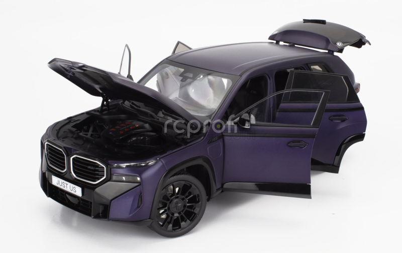 Minichamps BMW X-series Xm M-sport Kith (g09) 2023 1:18 Matt Purple