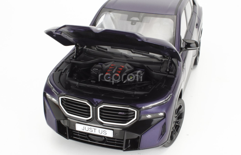 Minichamps BMW X-series Xm M-sport Kith (g09) 2023 1:18 Matt Purple
