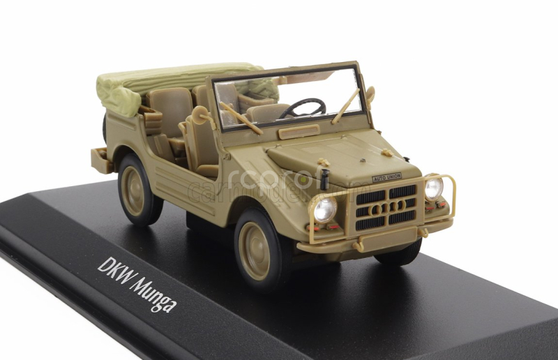 Minichamps DKW Munga Cabriolet Open 1965 1:43 Military Khaki
