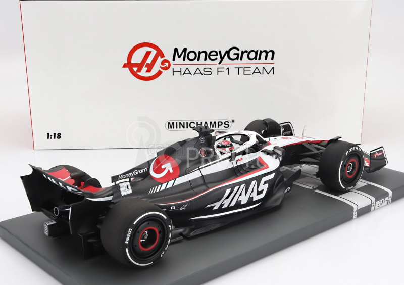 Minichamps Haas F1 Fw23 Team Moneygram Haas N 20 1:18, černá