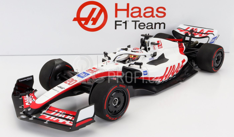 Minichamps Haas F1 Vf-22 Ferrari Team Haas N 20 1:18, bílá