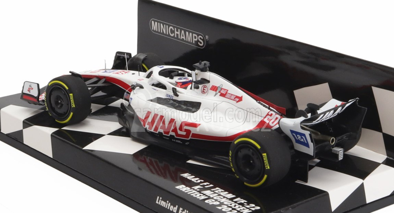 Minichamps Haas F1 Vf-22 Ferrari Team Haas N 20 1:43, bílá