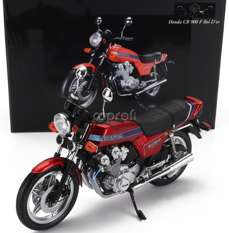 Minichamps Honda Cb 900f Bol D'or 1978 1:12 Red