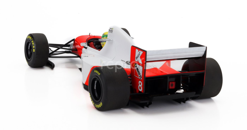 Minichamps Mclaren F1  Ford Mp4/8 V8 Team Marlboro N 8 Winner Australian Adelaide Gp 1993 Ayrton Senna 1:18 Bílá Červená