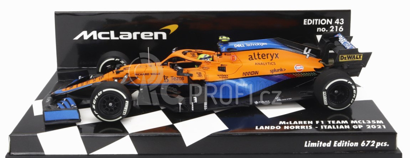Minichamps Mclaren F1 Mcl35l Mercedes M12 Eq Power+ Team Mclaren N 4 1:43