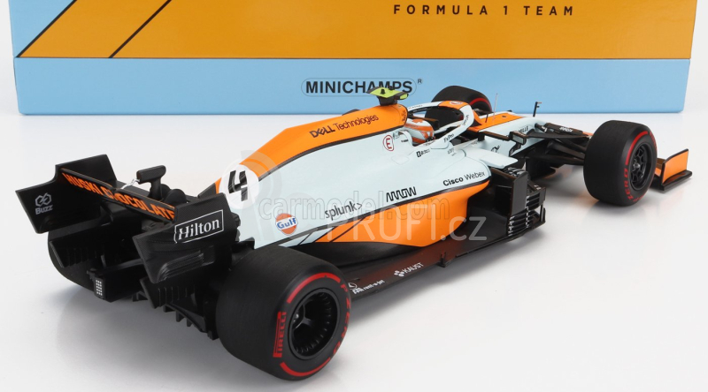 Minichamps Mclaren F1 Mcl35l Mercedes M12 Eq Power+ Team Mclaren N 4 1:18