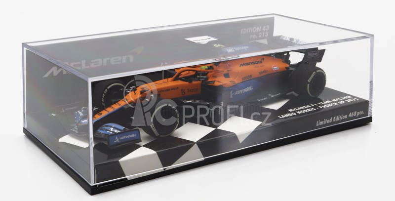 Minichamps Mclaren F1 Mcl35l Mercedes M12 Eq Power+ Team Mclaren N 4 1:43