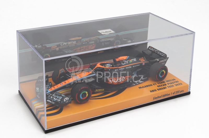 Minichamps Mclaren F1 Mcl36 Mercedes Team Mclaren N 28 1:43, černá