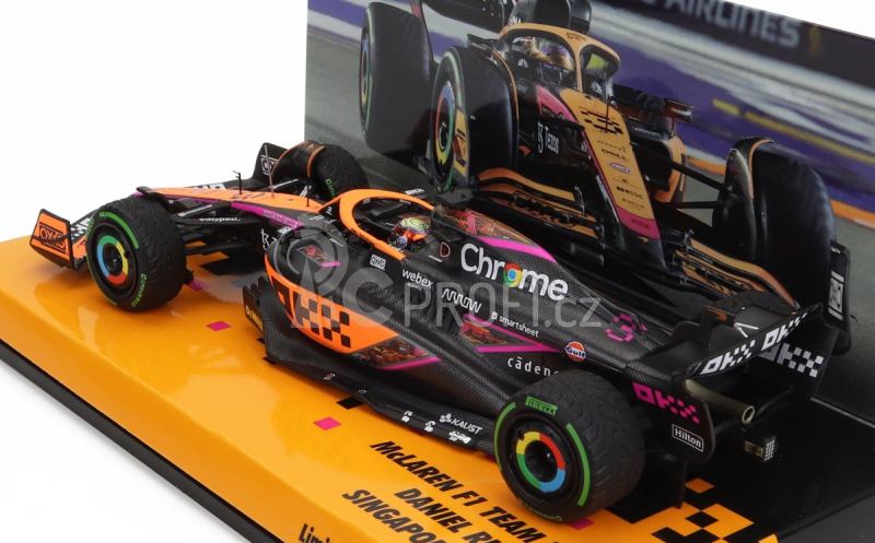 Minichamps Mclaren F1 Mcl36 Mercedes Team Mclaren N 3 1:43, černá