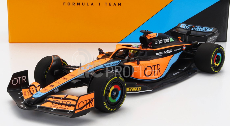 Minichamps Mclaren F1 Mcl36 Mercedes Team Mclaren N 3 1:18, oranžová
