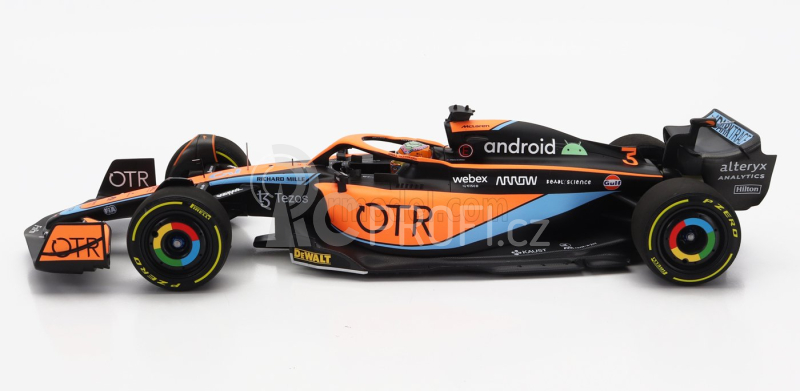 Minichamps Mclaren F1 Mcl36 Mercedes Team Mclaren N 3 1:18, oranžová