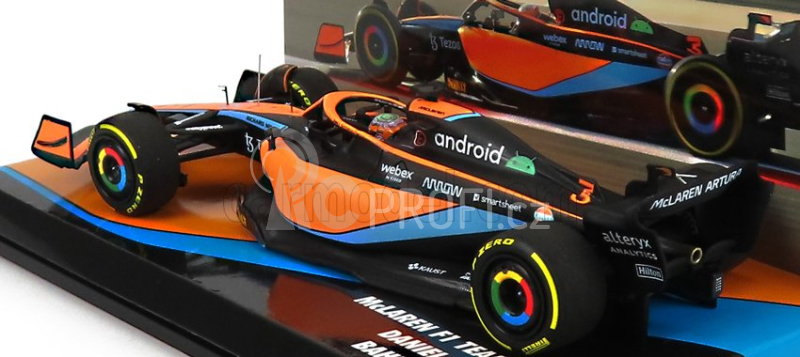Minichamps Mclaren F1 Mcl36 Mercedes Team Mclaren N 3 1:43, oranžová